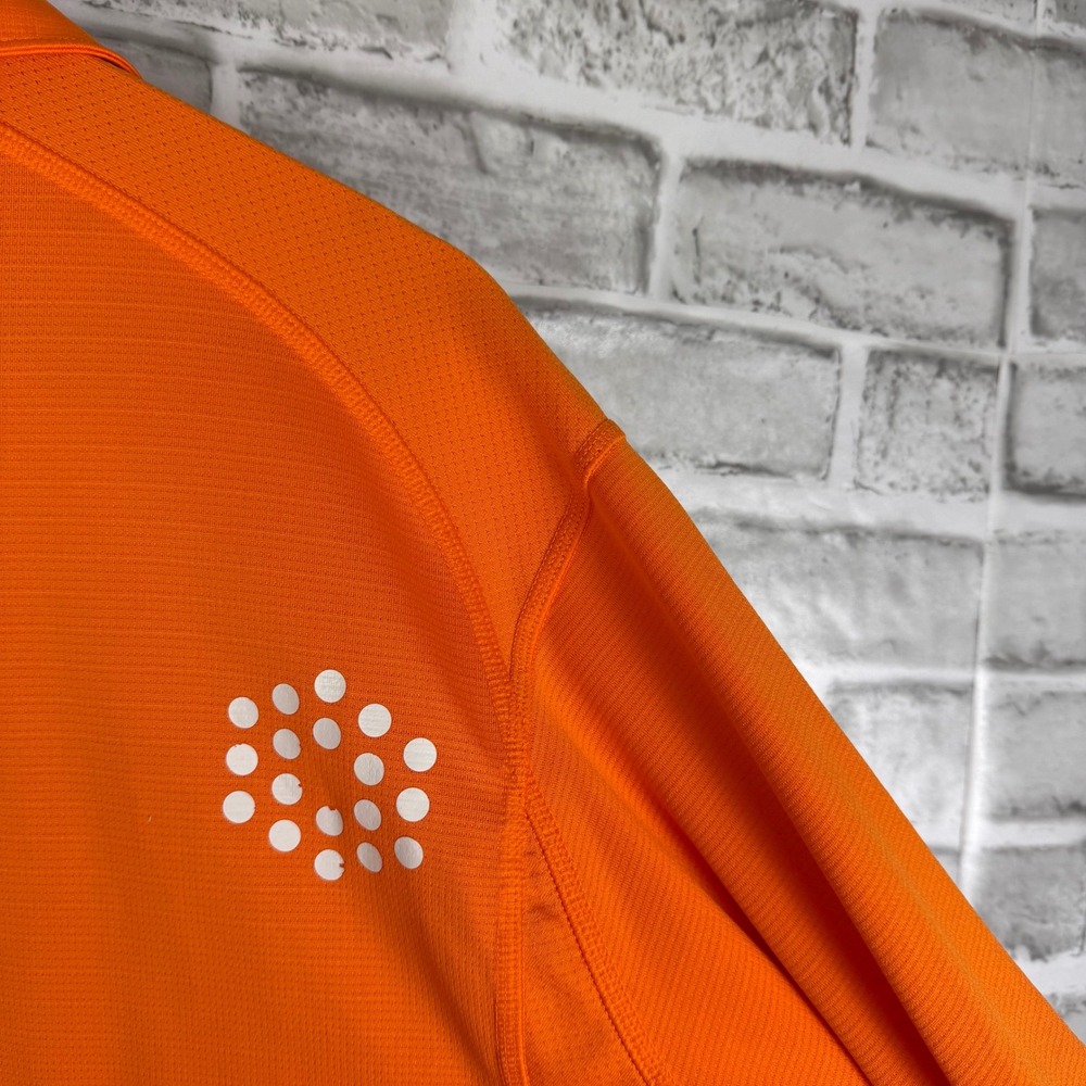 Puma Sportlifestyle Mens XL Orange Golf Polo Shirt Short Sleeve Performance - Picture 5 of 8